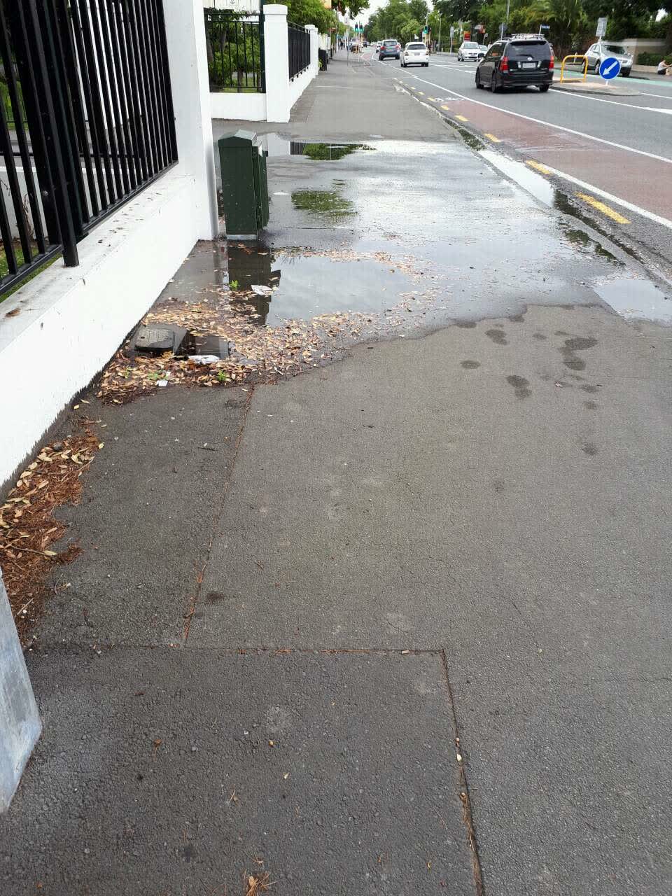The photograph attached to this water supply report