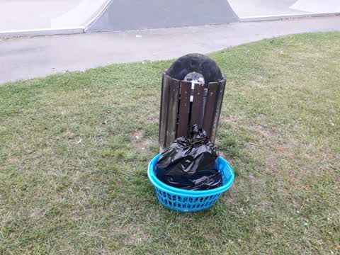 Rubbish/Recycling — a report photo