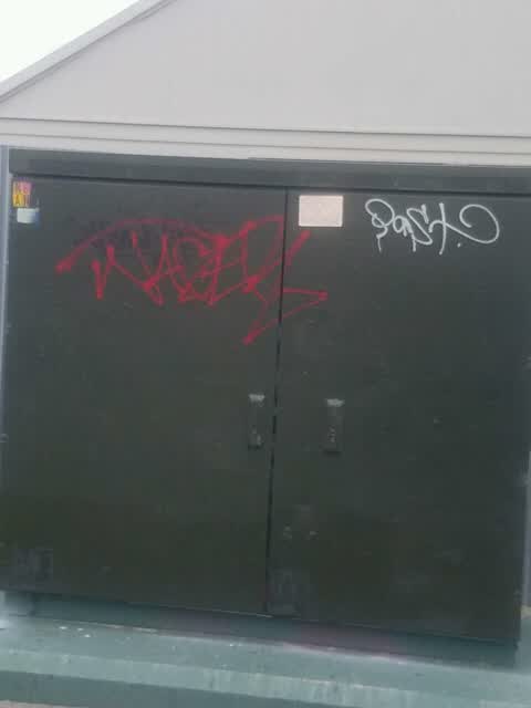 Graffiti, a report photo