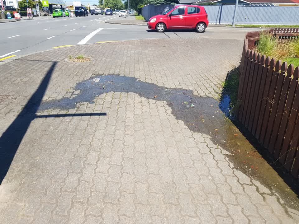 The photograph attached to this water supply report