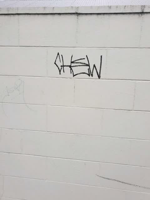 Graffiti, a report photo