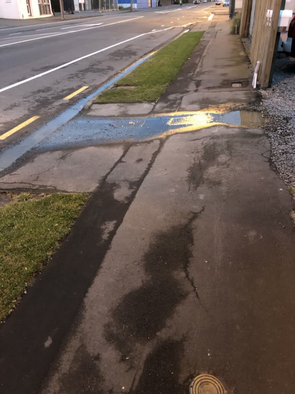The photograph attached to this water supply report