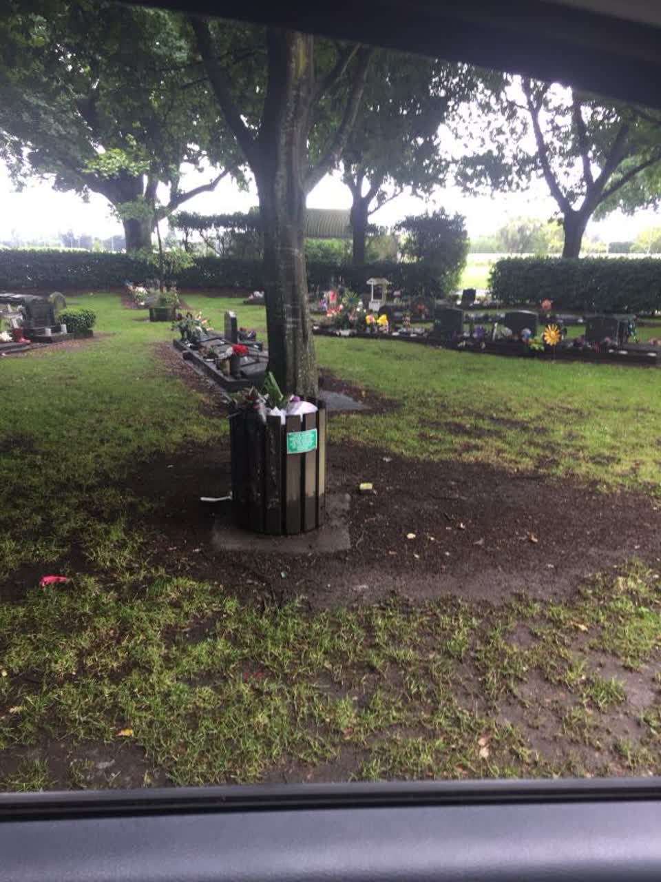 The photograph attached to this parks report