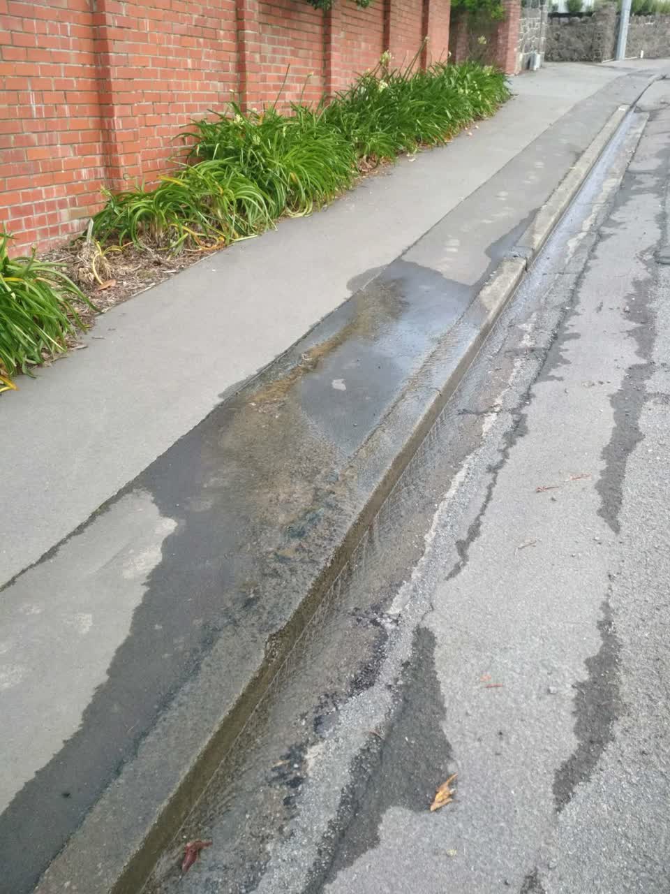 The photograph attached to this water supply report