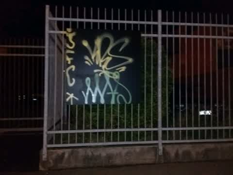 Graffiti, a report photo