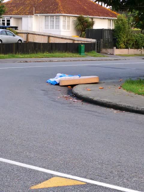Rubbish/Recycling, a report photo