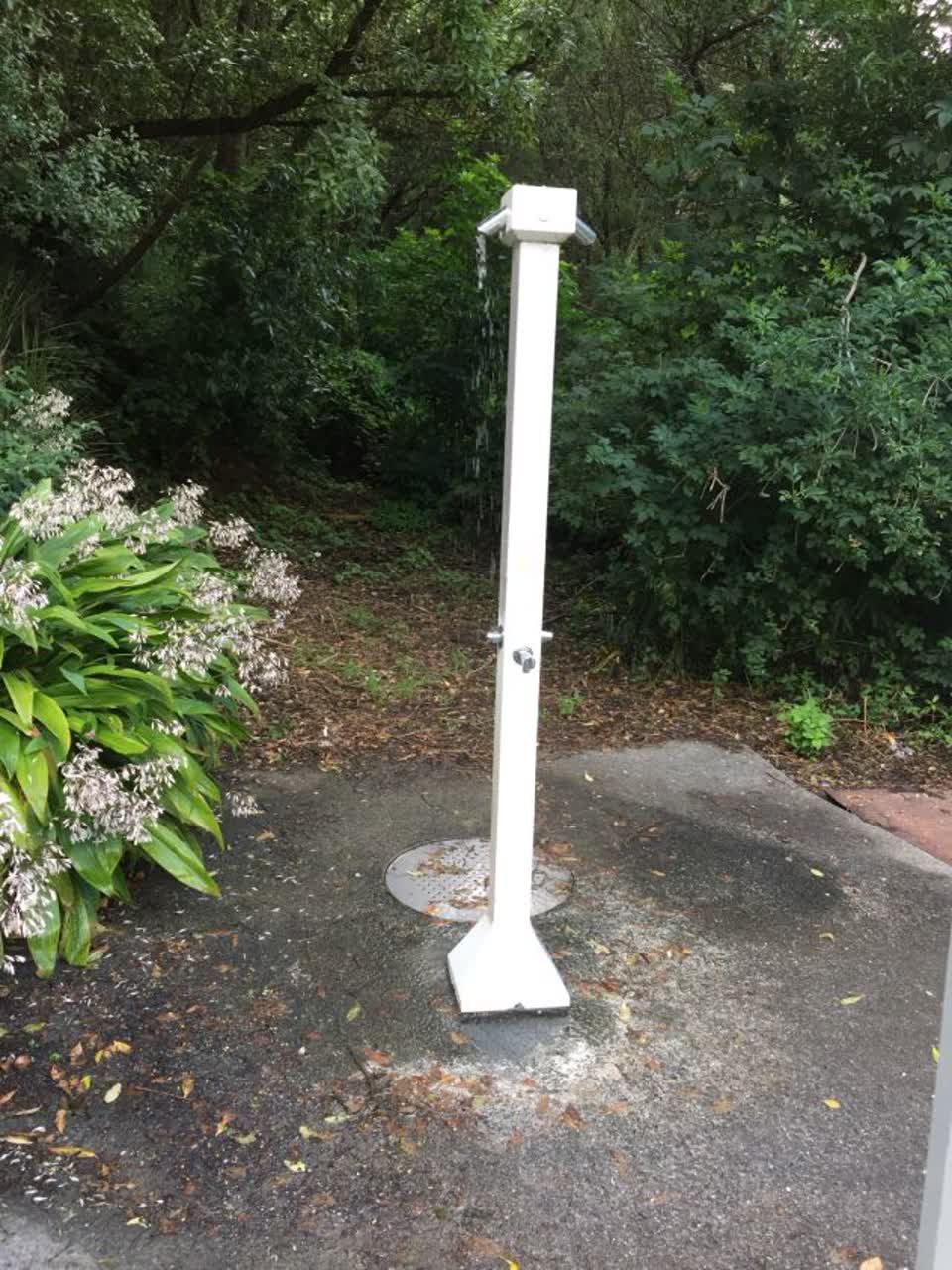 The photograph attached to this water supply report