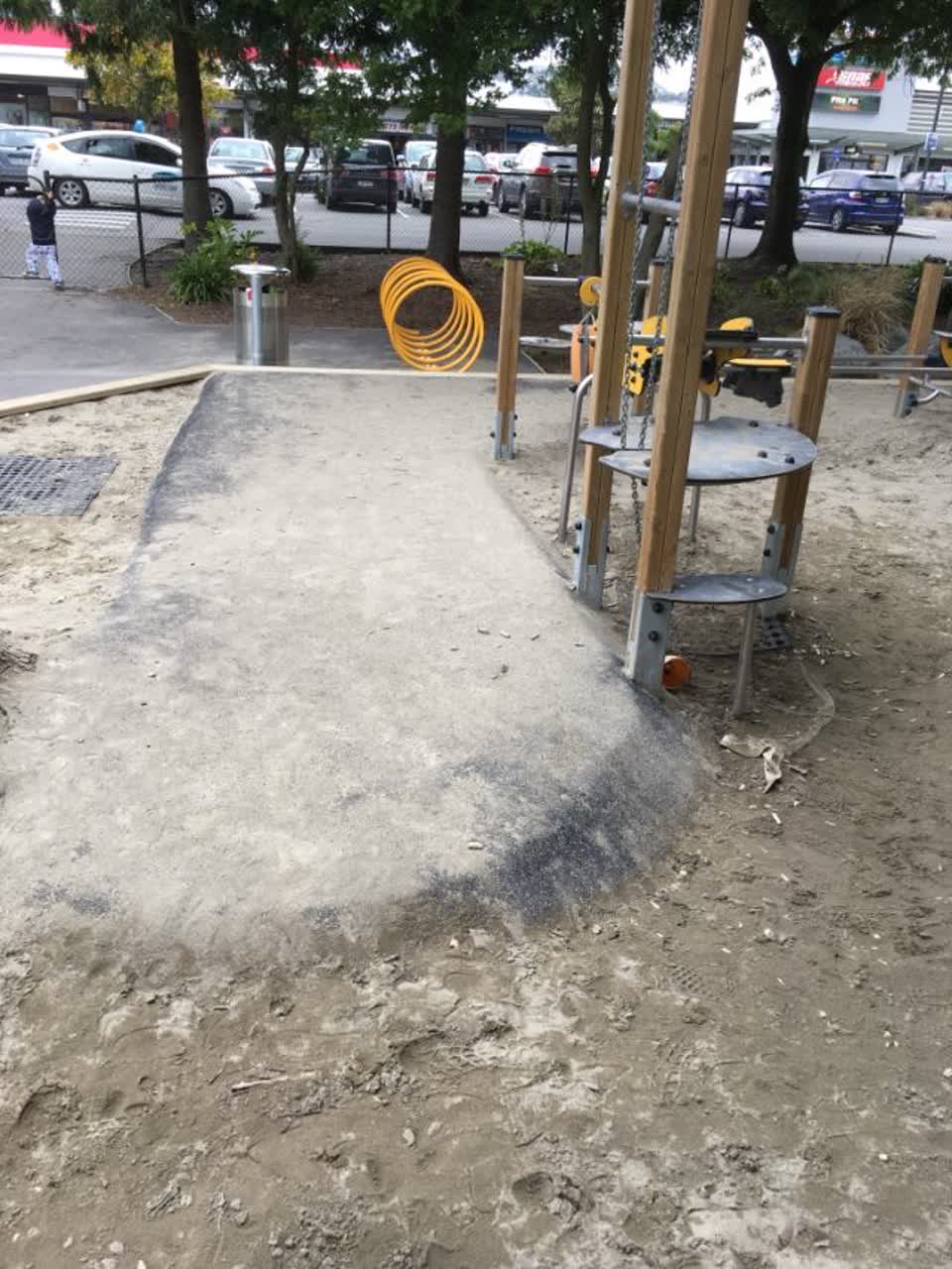The photograph attached to this parks report