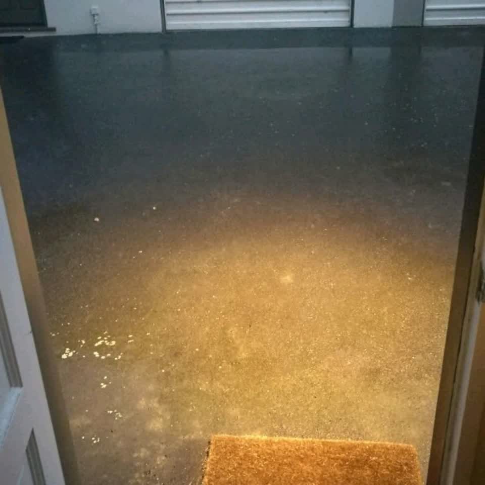 The photograph attached to this flooding report