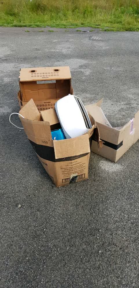 Rubbish/Recycling — a report photo