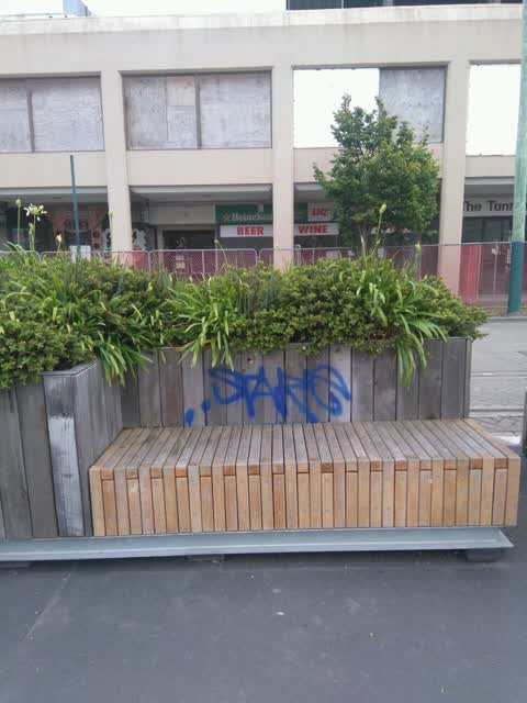 Graffiti, a report photo
