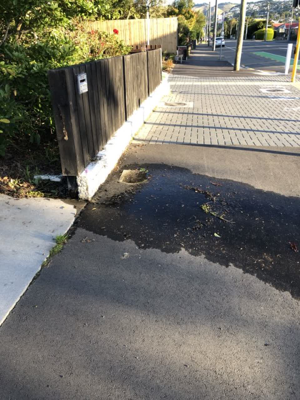 The photograph attached to this water supply report