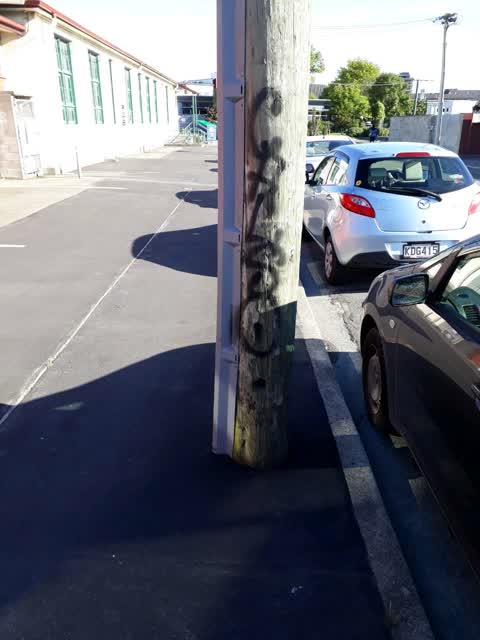 Graffiti, a report photo