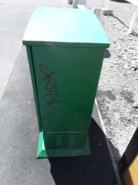 Graffiti, a report photo