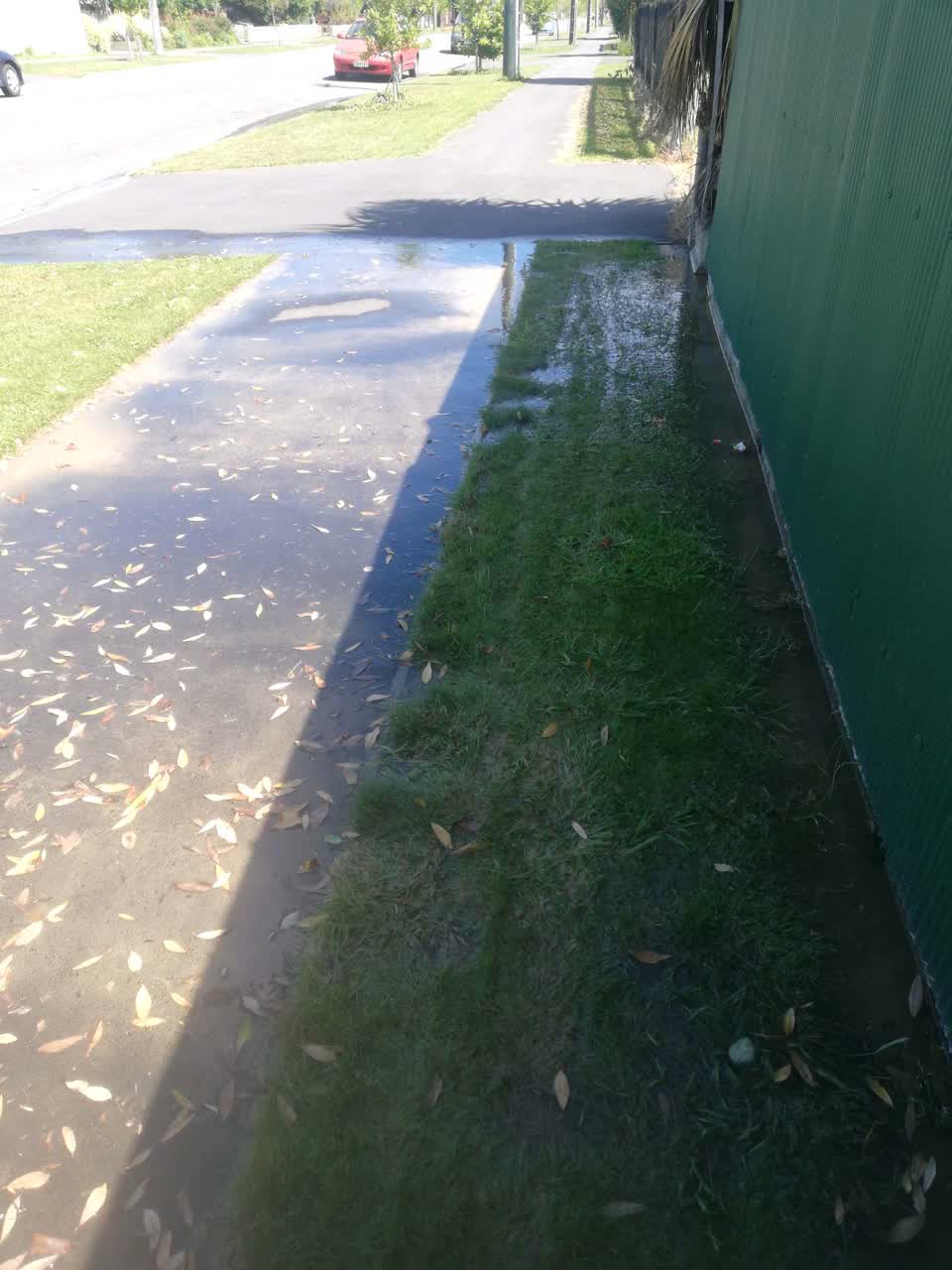 The photograph attached to this water supply report