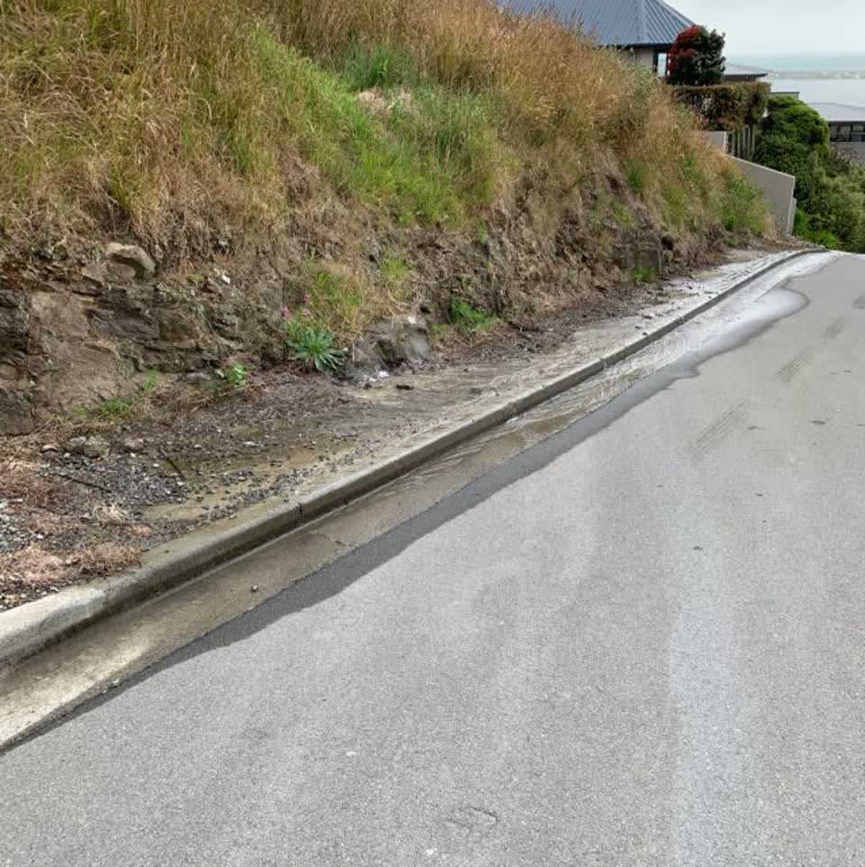 The photograph attached to this water supply report