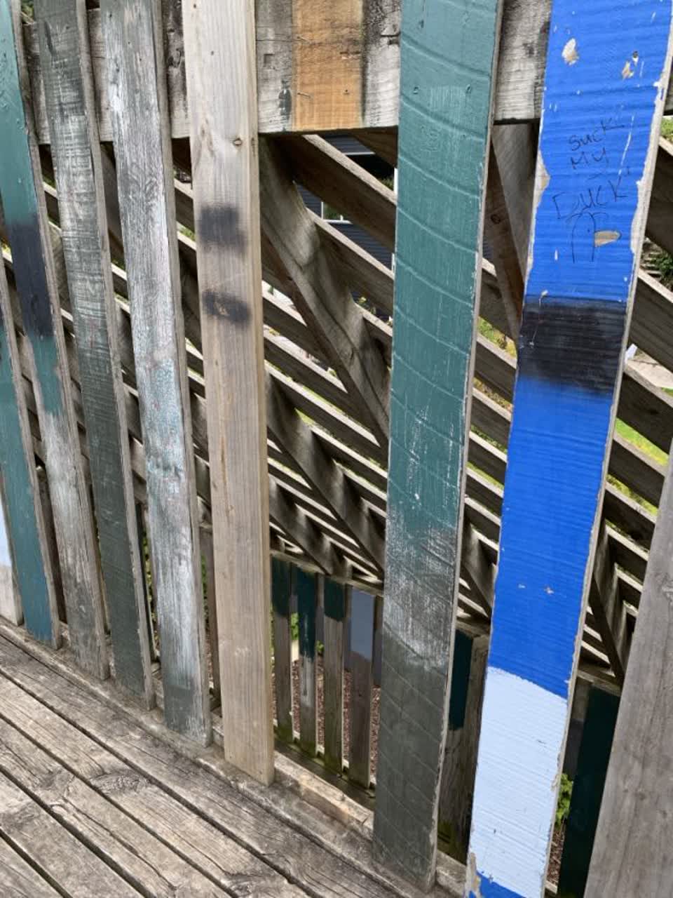 The photograph attached to this parks report