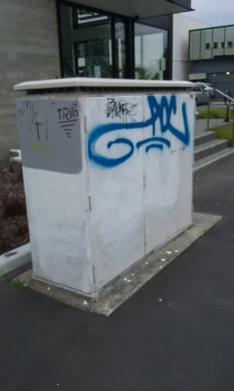 Graffiti, a report photo