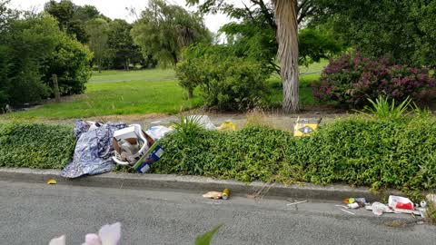 Rubbish/Recycling — a report photo