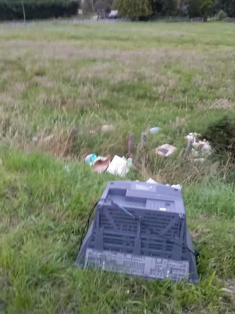Rubbish/Recycling, a report photo