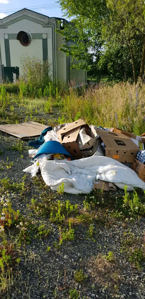 Rubbish/Recycling — a report photo