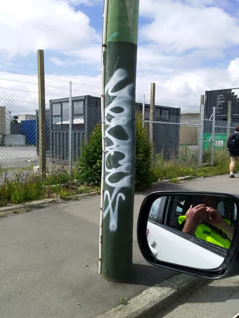 Graffiti, a report photo