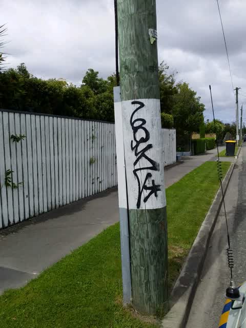 Graffiti, a report photo