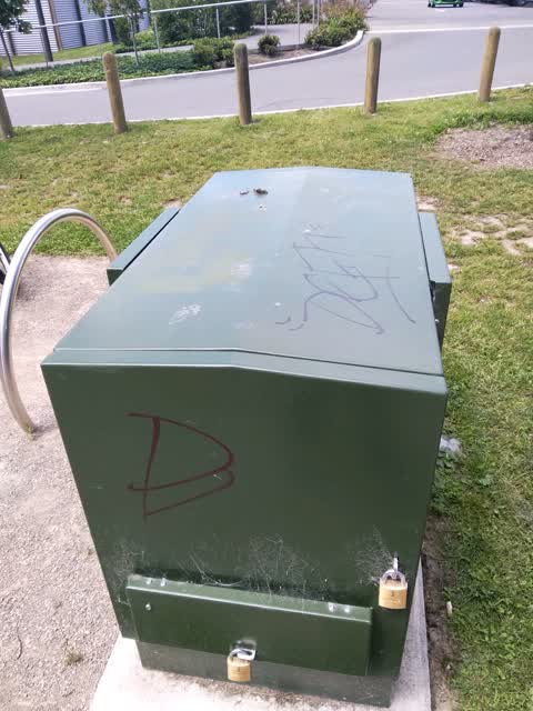 Graffiti, a report photo