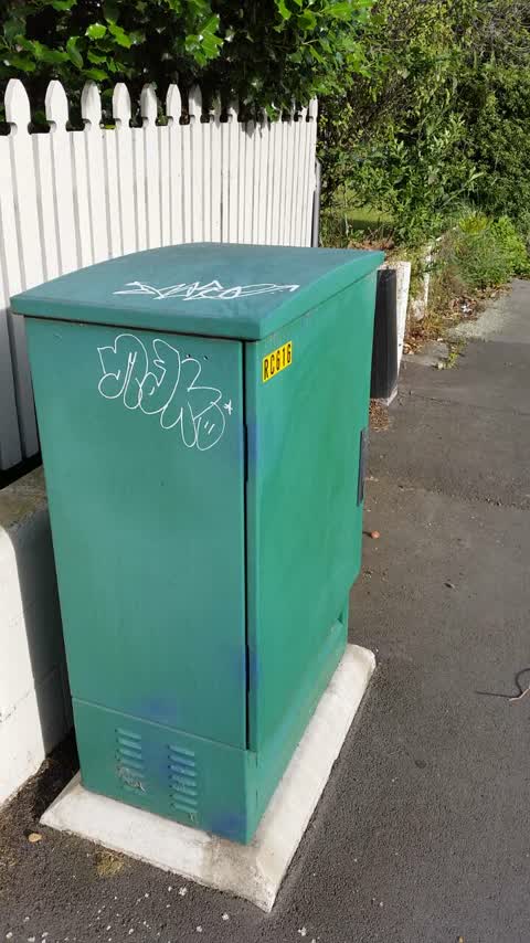 Graffiti, a report photo