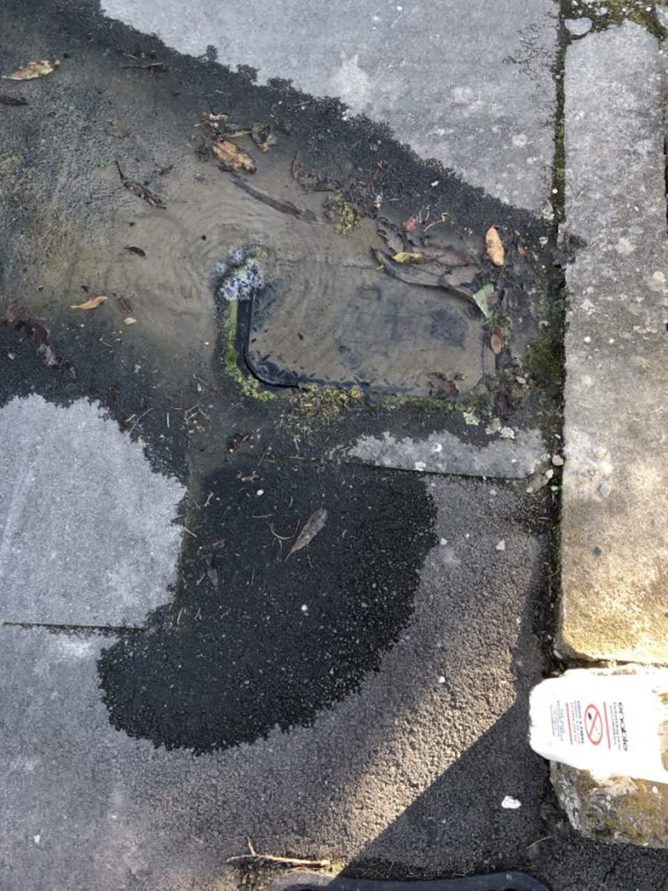 The photograph attached to this water supply report