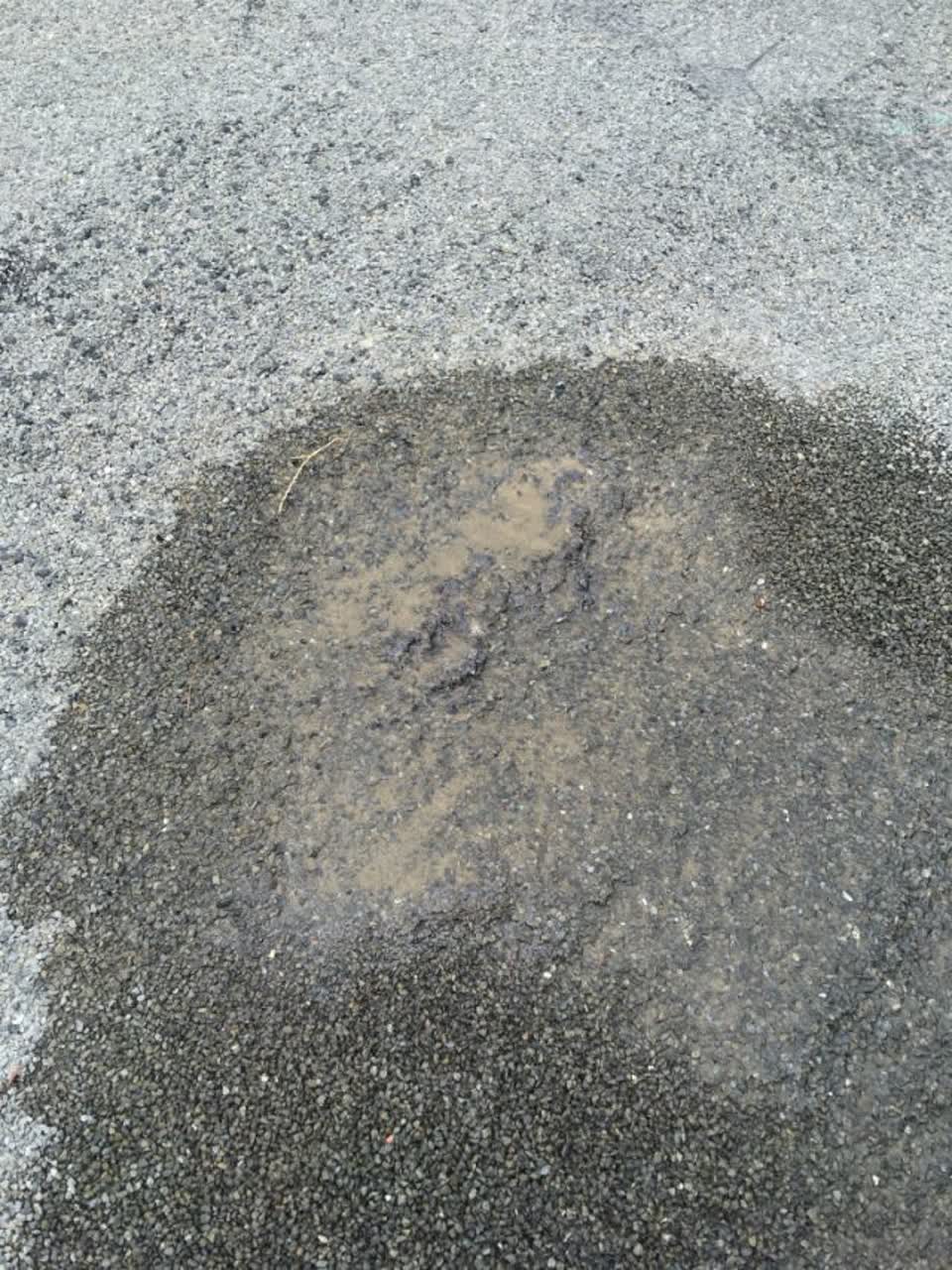 The photograph attached to this wastewater/stormwater report