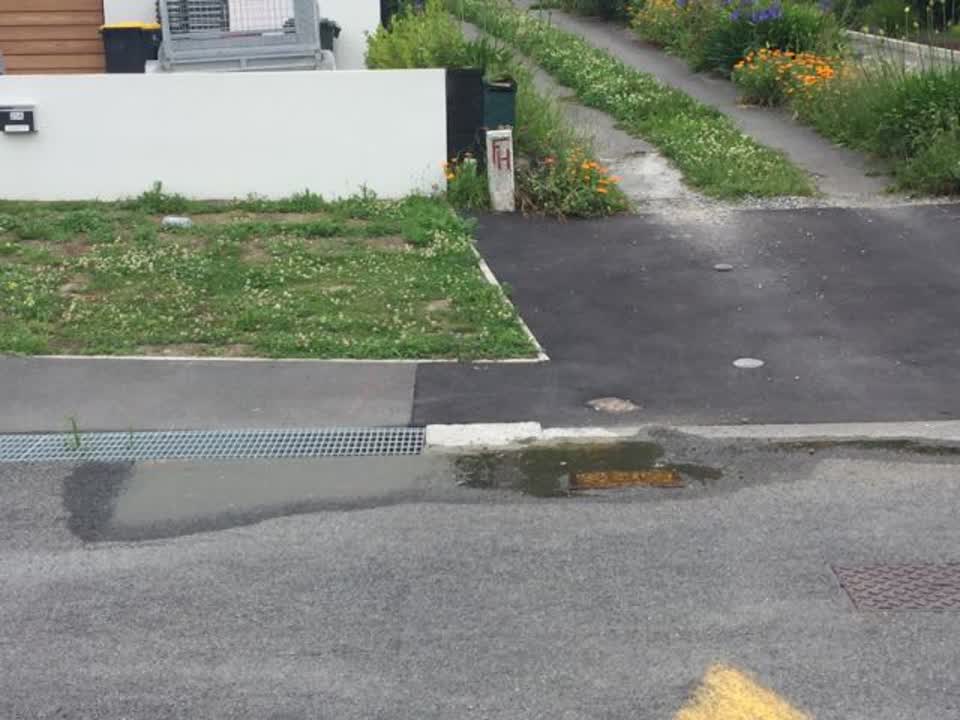 The photograph attached to this wastewater/stormwater report