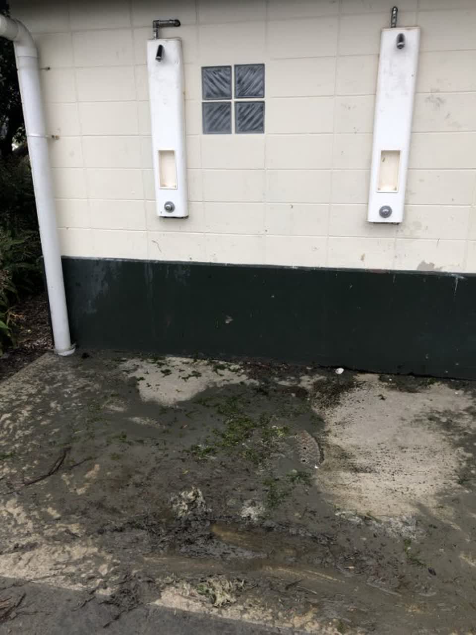 The photograph attached to this wastewater/stormwater report