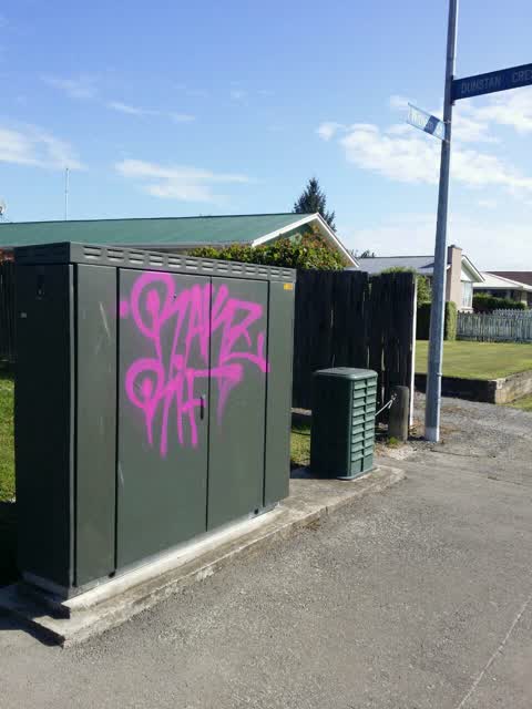 Graffiti, a report photo