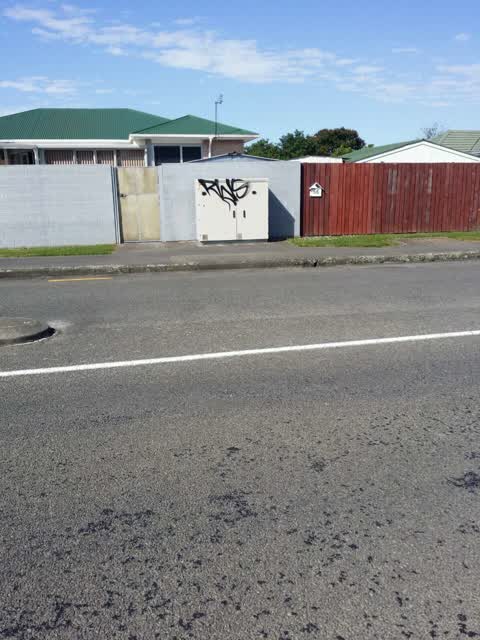 Graffiti, a report photo