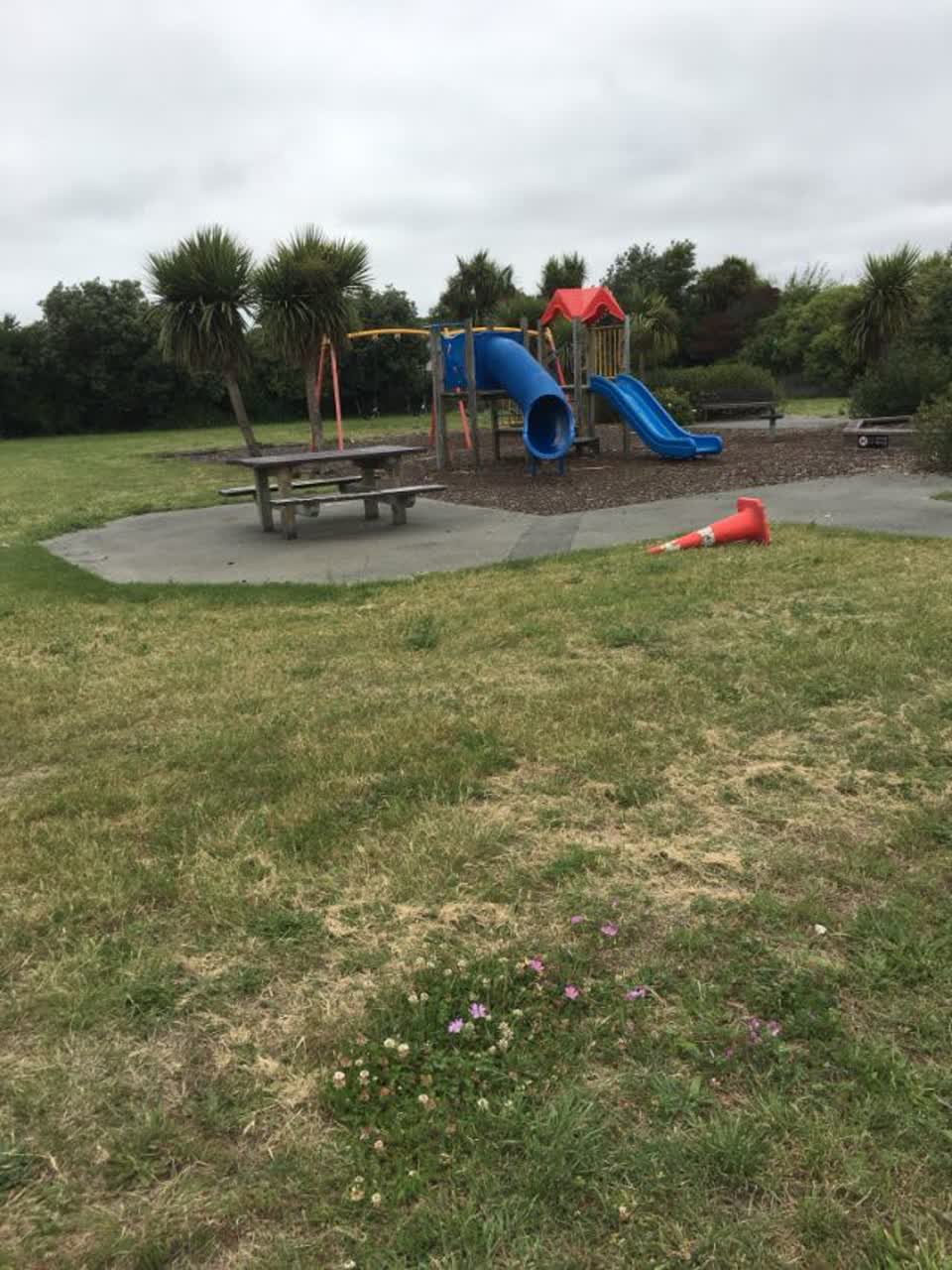 The photograph attached to this parks report