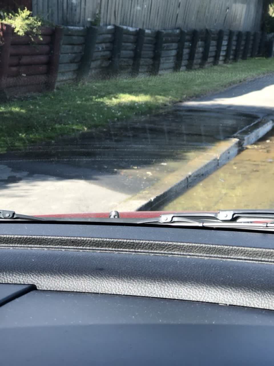 The photograph attached to this water supply report