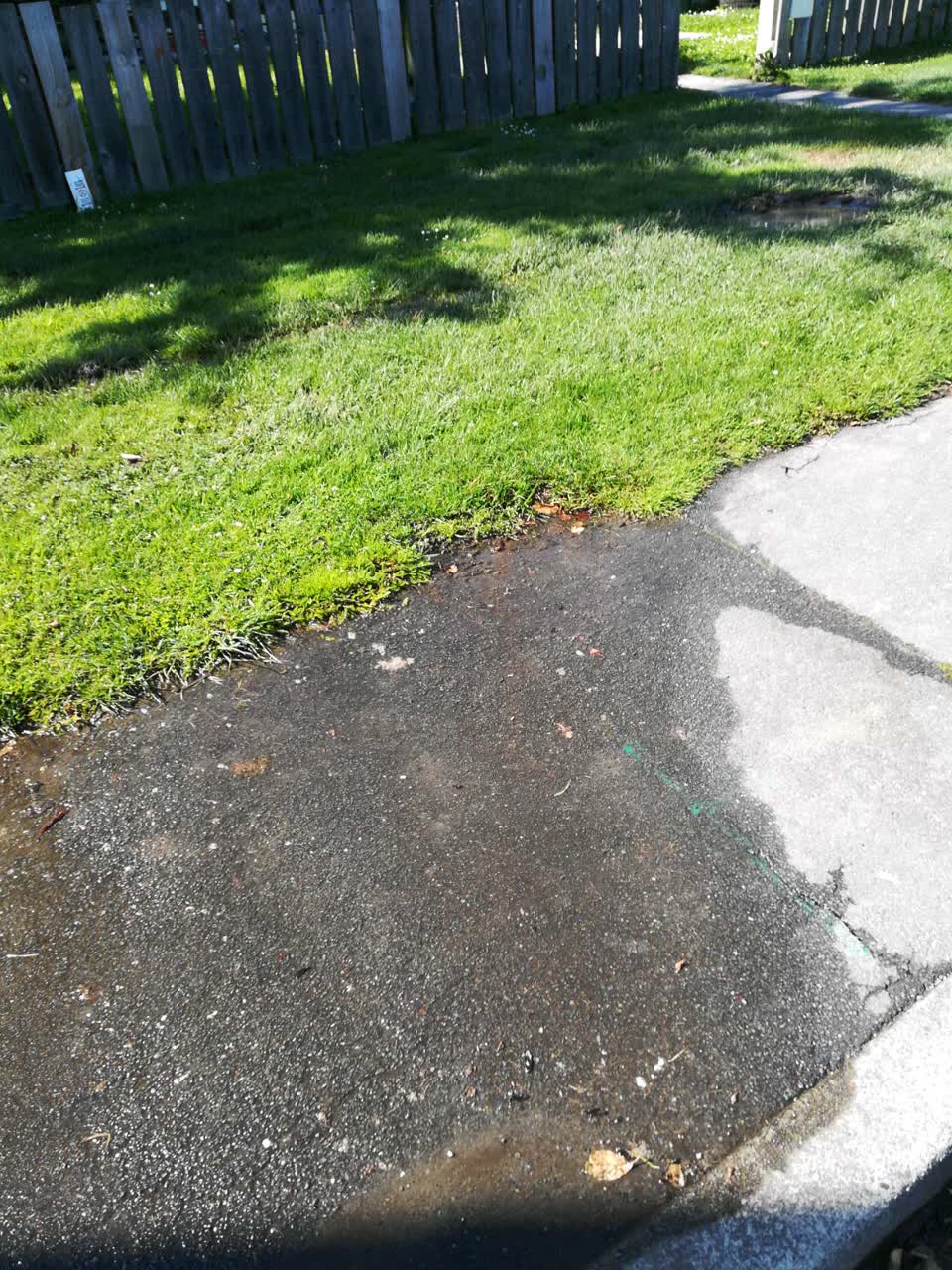 The photograph attached to this water supply report