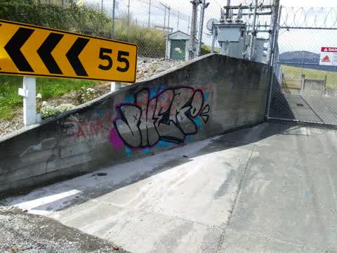 Graffiti, a report photo