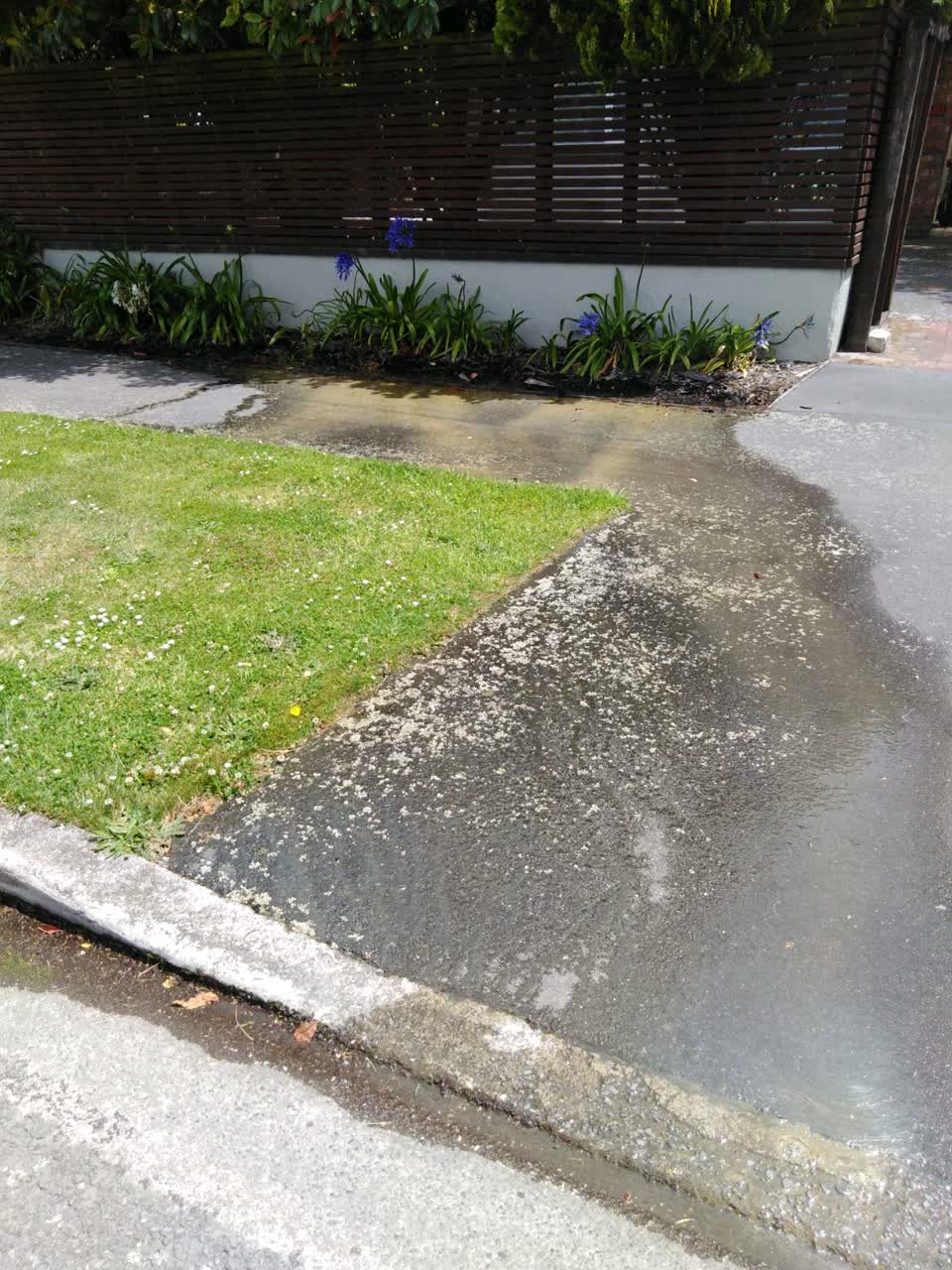 The photograph attached to this water supply report