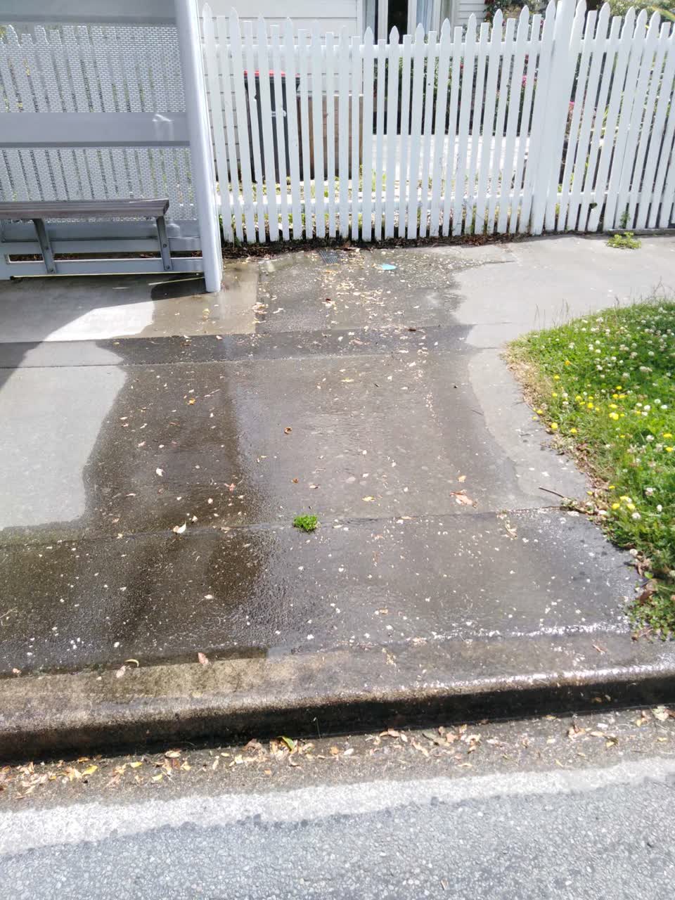 The photograph attached to this water supply report