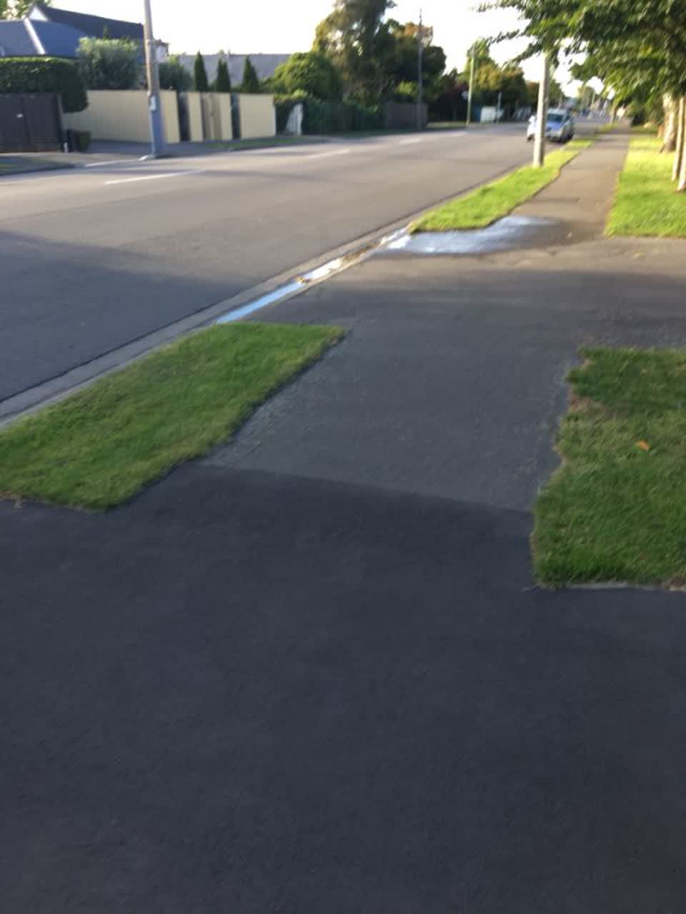 The photograph attached to this water supply report