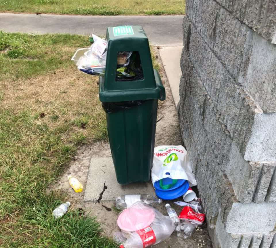 The photograph attached to this parks report