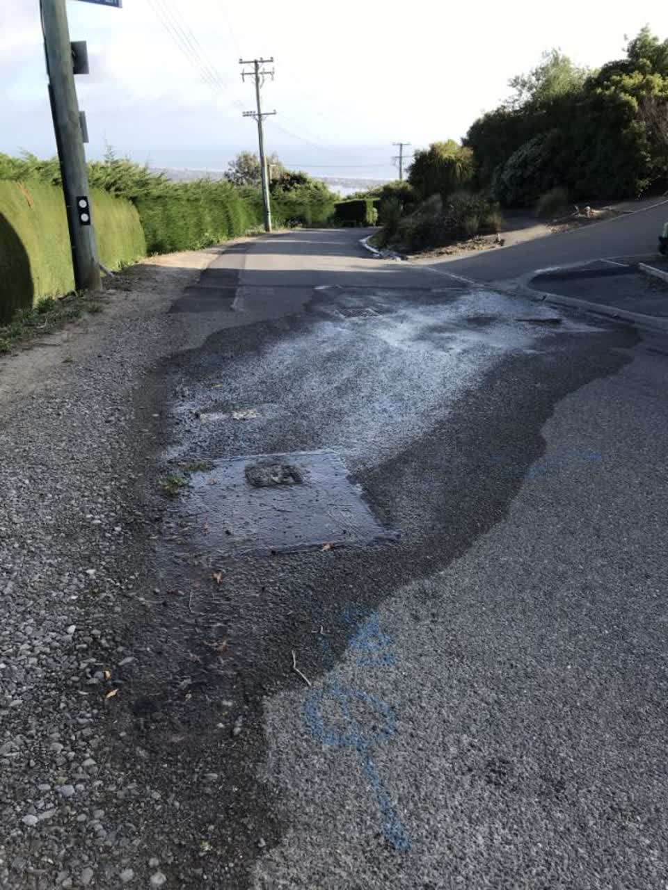 The photograph attached to this water supply report