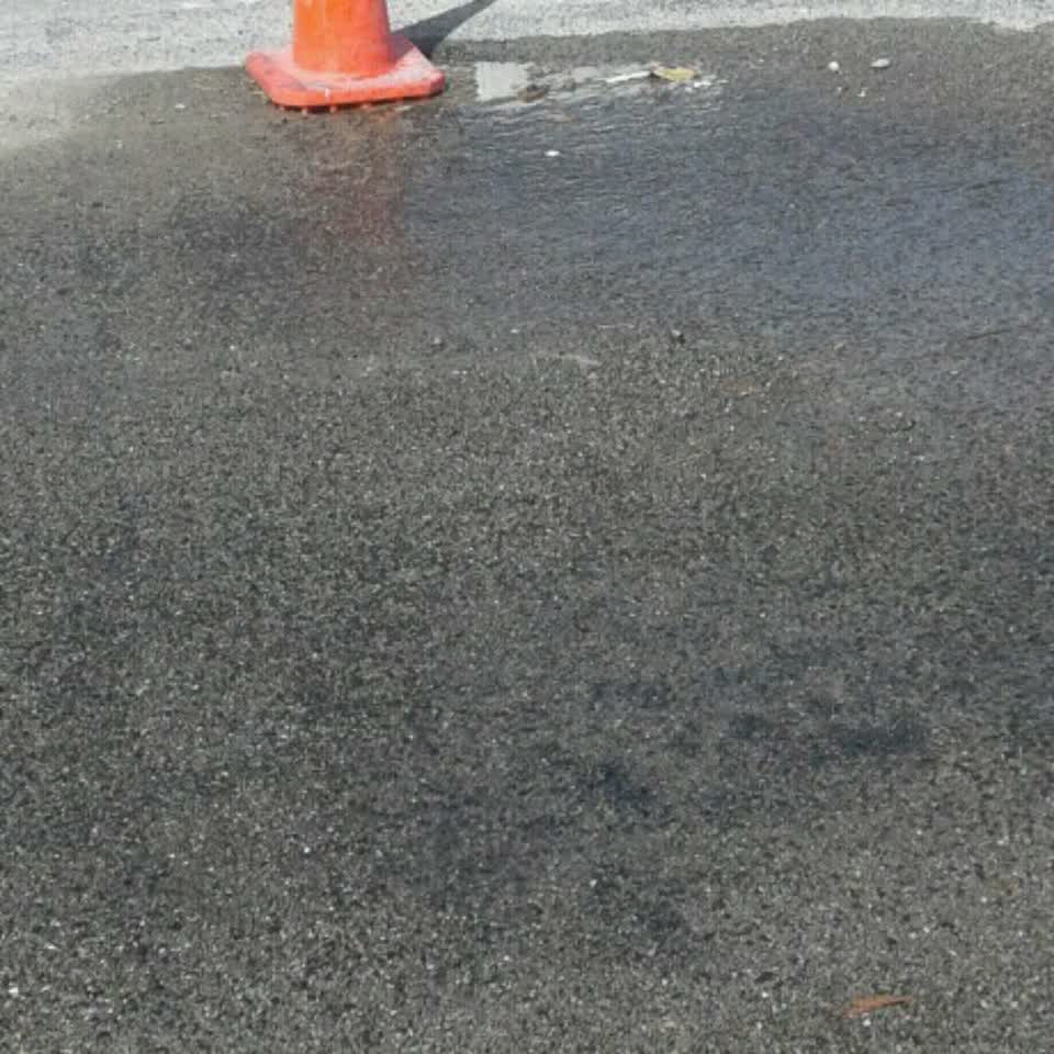 The photograph attached to this water supply report