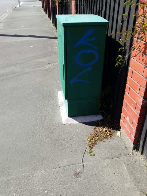 Graffiti — a report photo