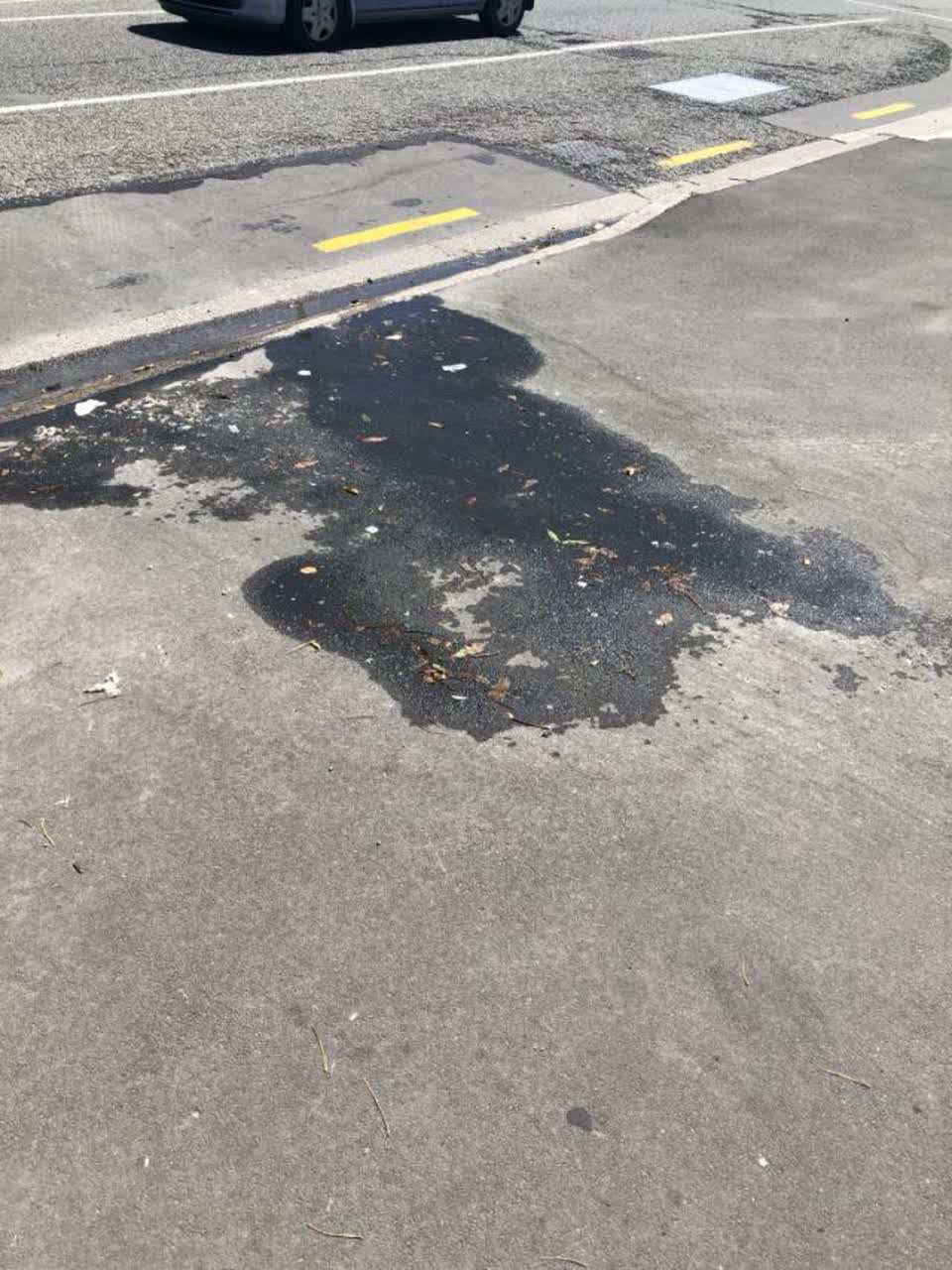 The photograph attached to this water supply report
