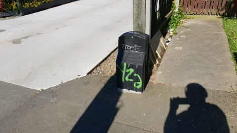 Graffiti, a report photo