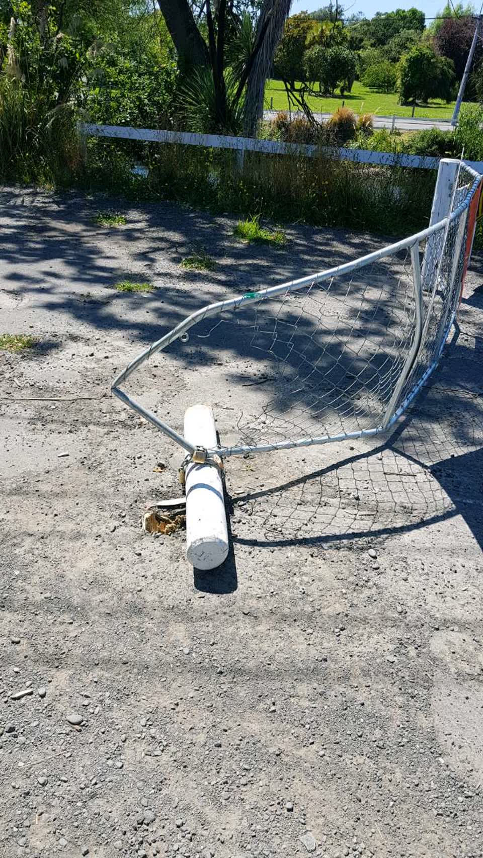 The photograph attached to this parks report