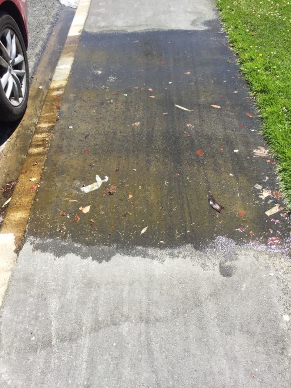 The photograph attached to this water supply report